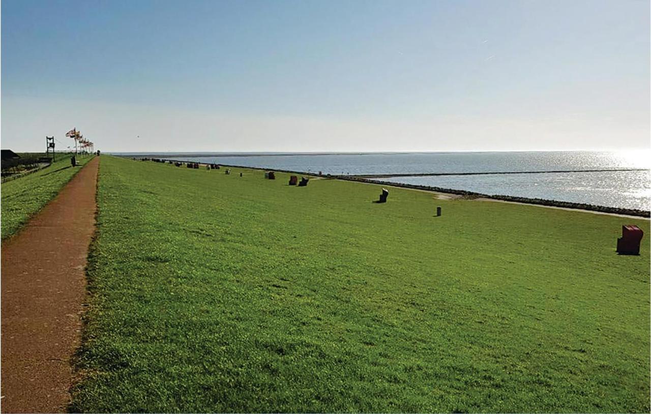 Friedrichskoog-Deichblick 14 Villa Bagian luar foto